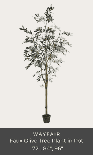 Faux Olive Tree