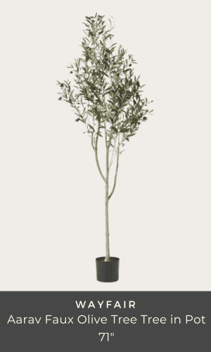 Faux Olive Tree