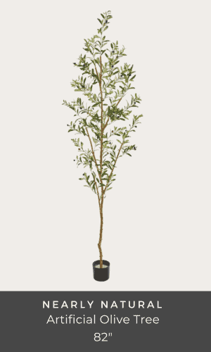 Faux Olive Tree