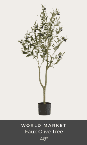 Faux Olive Tree