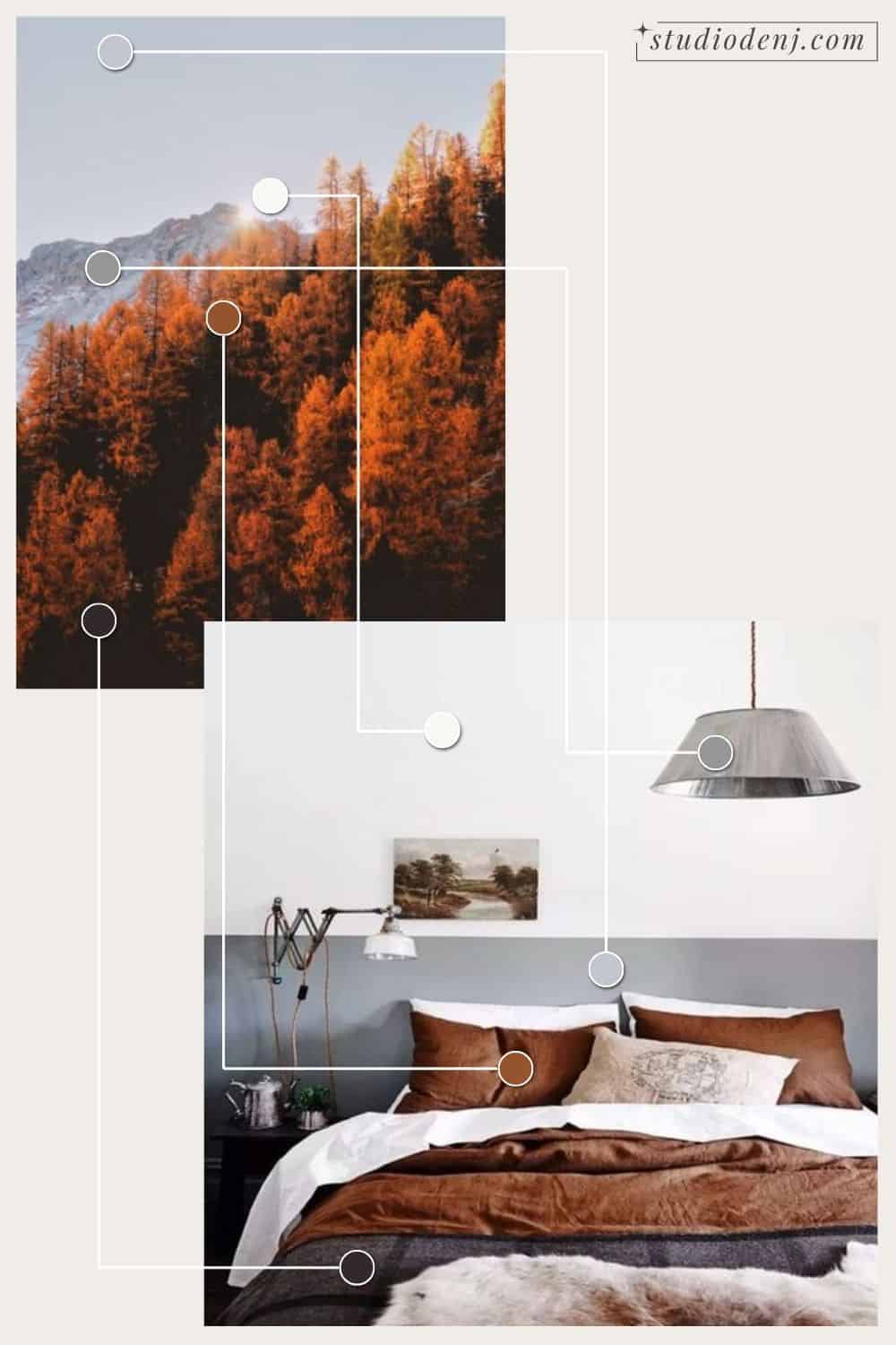 Interior Color Palette Studio Denj